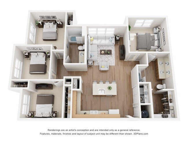 Plano de planta - Camden Heights