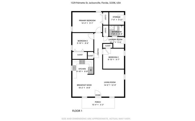 Foto del edificio - 1329 Palmetto St