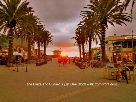 Atardecer a una cuadra de la puerta principal - 65 10th St