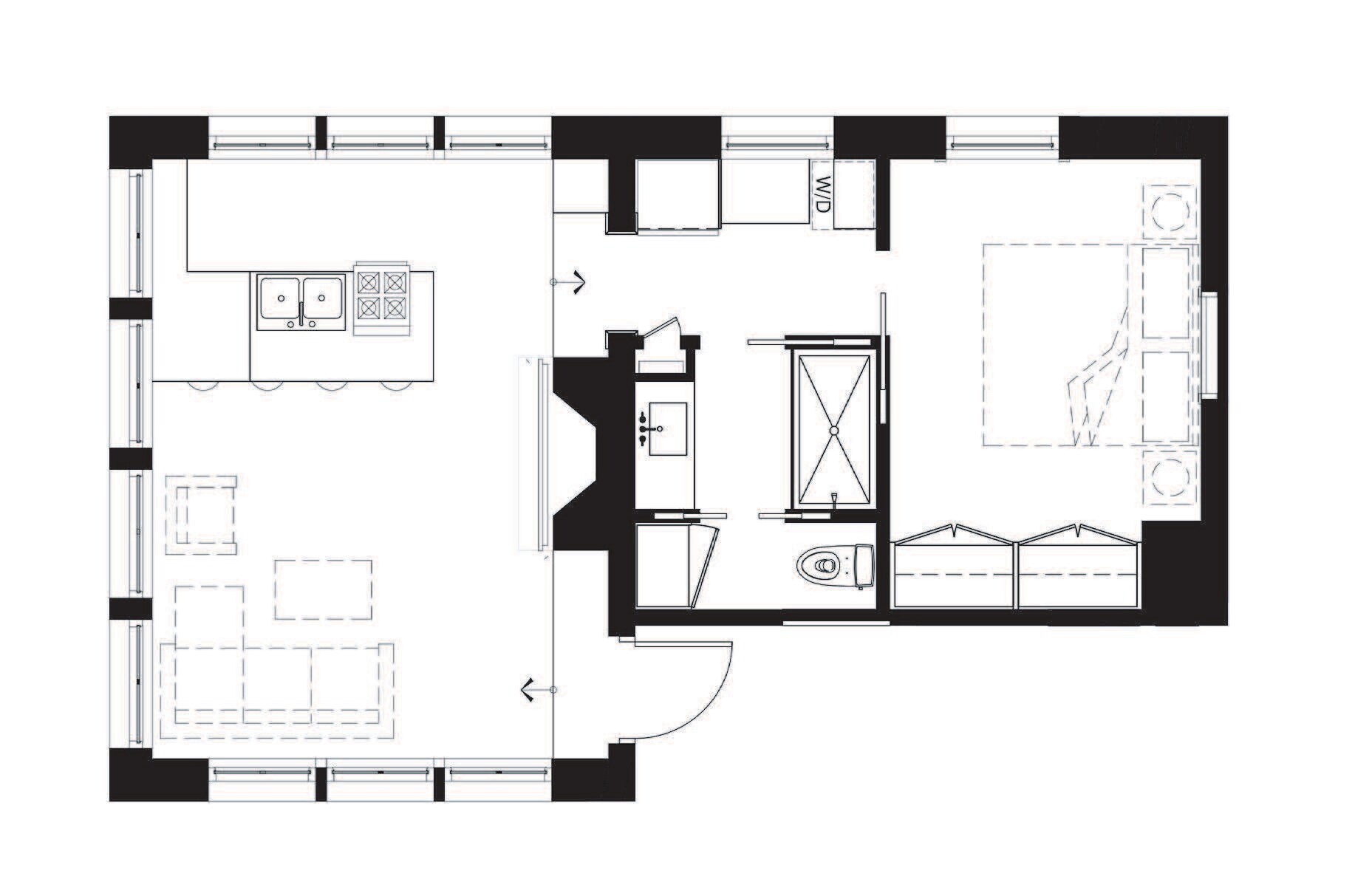 College Club Apartments – Unit G