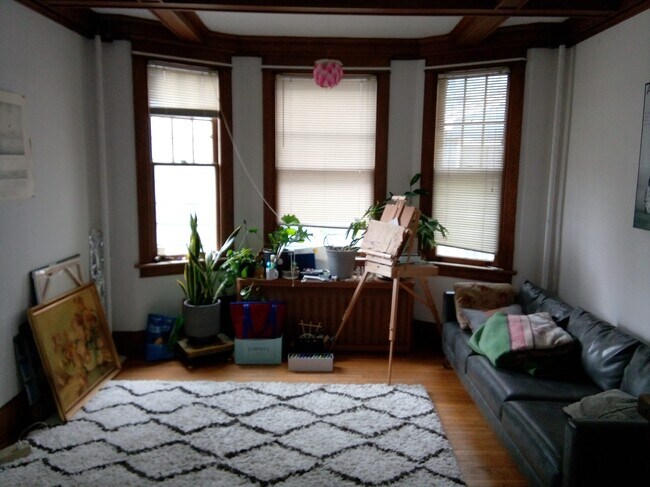 área de la sala de estar - 528 Warren Street