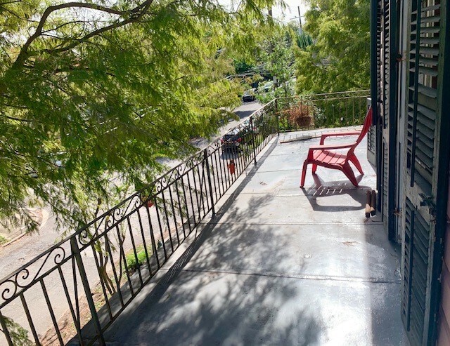 BALCONY OFF BEDROOM - 8205 Freret St