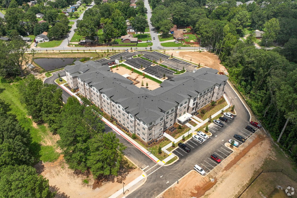 Aerial Photo - Helix Apartments