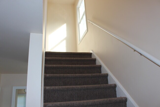 Stairs to apartment - 4111 Marquette Dr