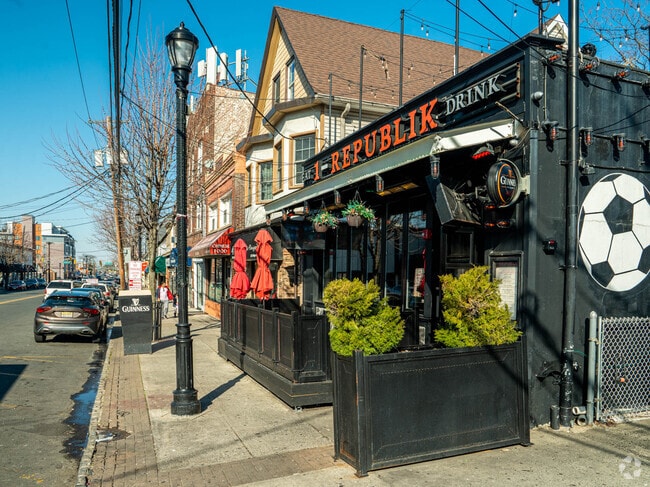 1 Republik Restaurant and Bar is a popular place to watch sports games in North Arlington.
