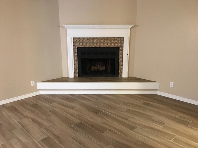 Living Room With Wood Burning Fireplace - 3777 Balboa Terrace