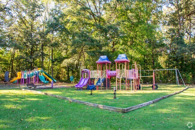 View of the playground at Beltsville North Park located in Beltsville, MD.