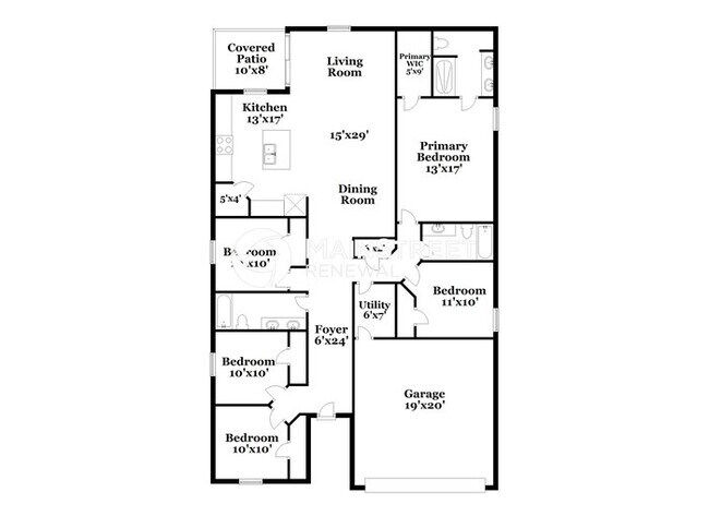 Foto del edificio - 5 Bedroom Pet-Friendly Home in Leesburg, FL with Main Street Renewal