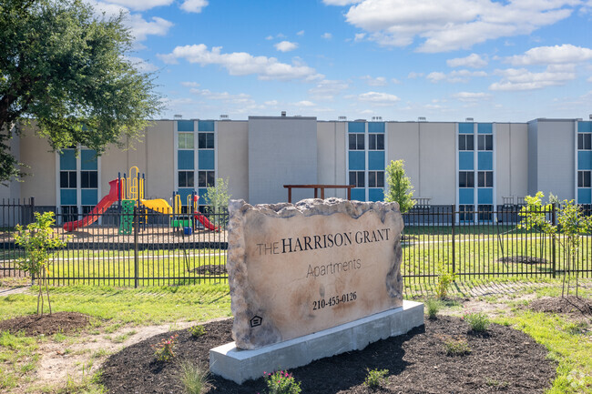 Signage - The Harrison Grant Apartments