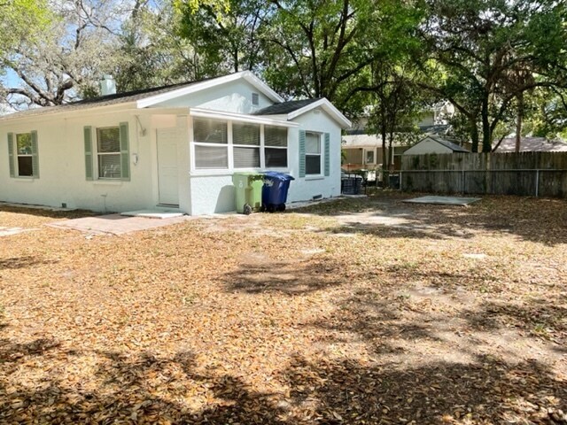 Back Door and Yard - 1701 E Louisiana Ave