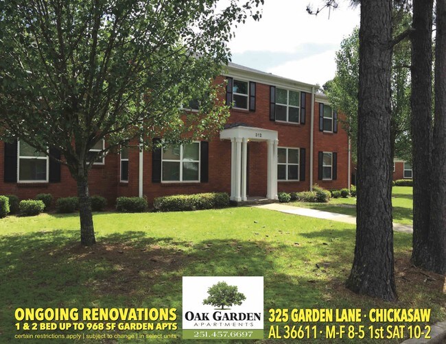 Oak Garden Apartments Rentals Chickasaw, AL