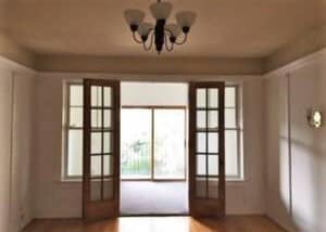 Dining room facing north into back sunroom - 1130 W Morse Ave
