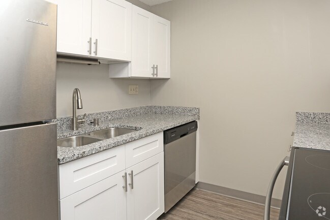 Cocina completamente remodelada de 2 habitaciones - St. Vallerie Apartments