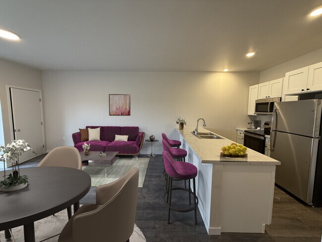 1 dormitorio - Sala/cocina - Northern Point Apartments