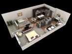 1 BR Premier Courtyard