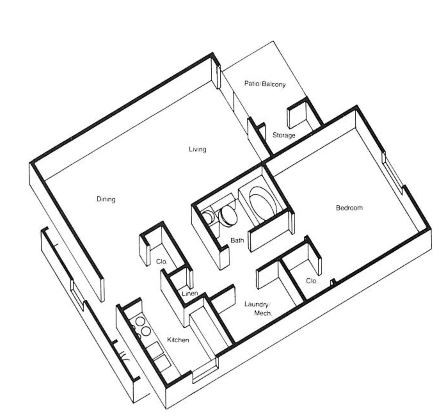 Plano de planta The Handley - Peppertree VA