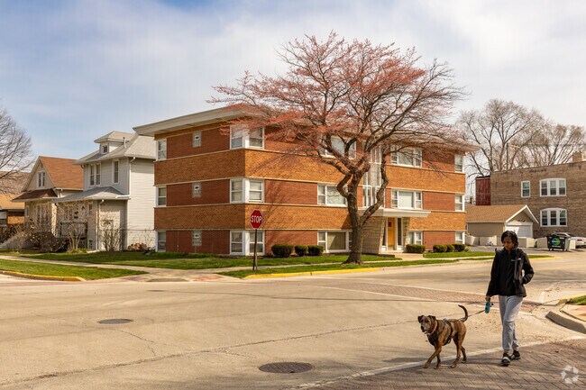 Apartment building in Forest Park.