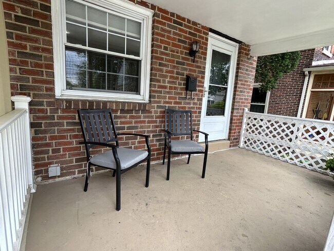 Front porch - 327 N Orange St House