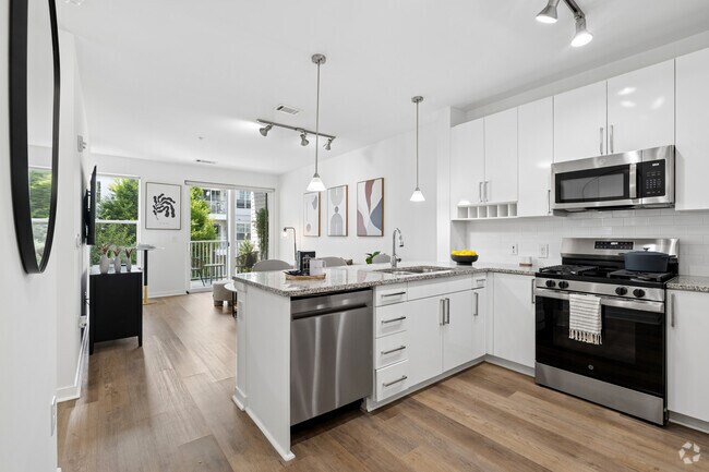 1 dormitorio, 1 baño - 787 pies cuadrados - Cocina - 75 Tresser Blvd Apartments