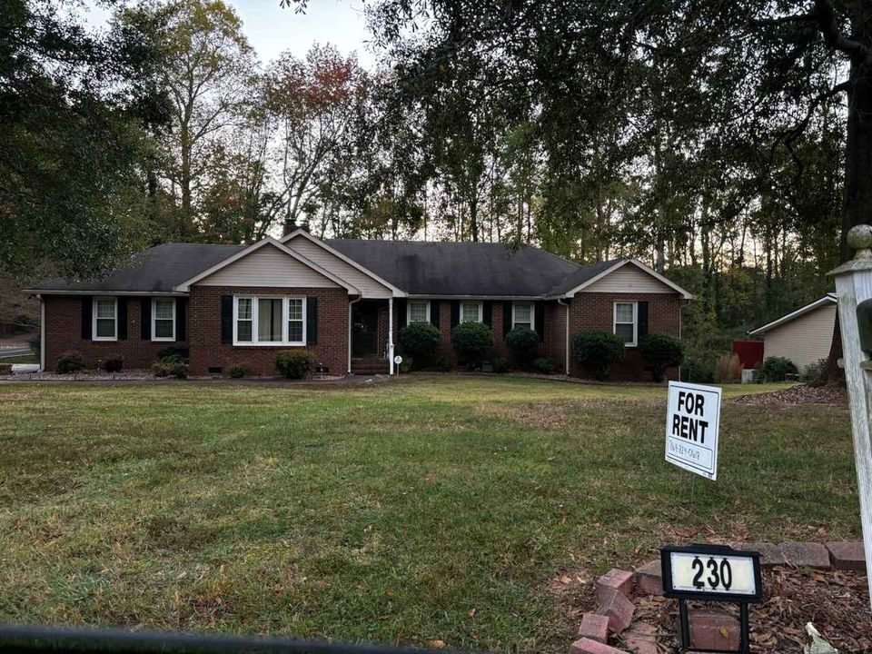 230 Northridge Dr, Anderson, SC 29621 House Rental in Anderson, SC