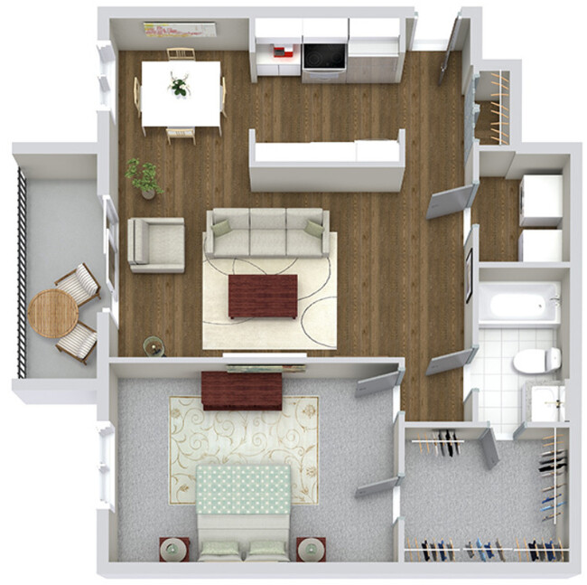 1 habitación - The BEDFORD