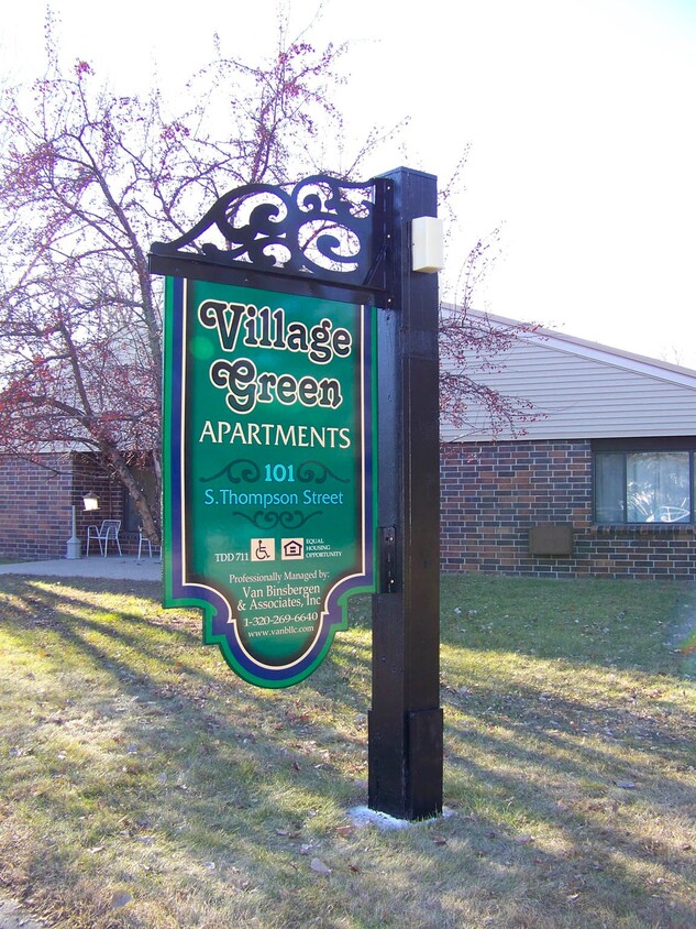 Village Green Exterior - Village Green Apartments