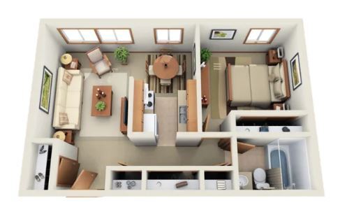 Floorplan - Huntington Place