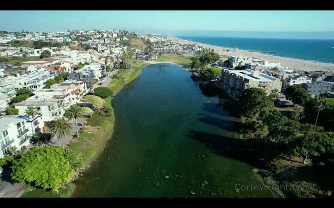 we are east side of lagoon - 6536 Vista del Mar