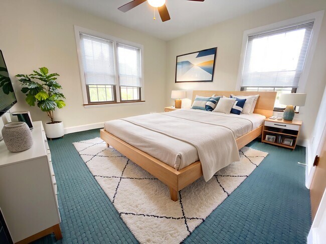 Virtually Staged Bedroom - 355 Saratoga Rd