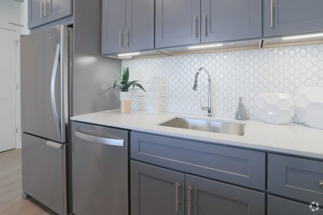 1 BR, 1 BA - Kitchen - Four50 Residences
