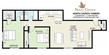 Interior Photo - North Church Towers Apartments