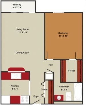 1HAB/1BA - Biscayne Gardens Apartments