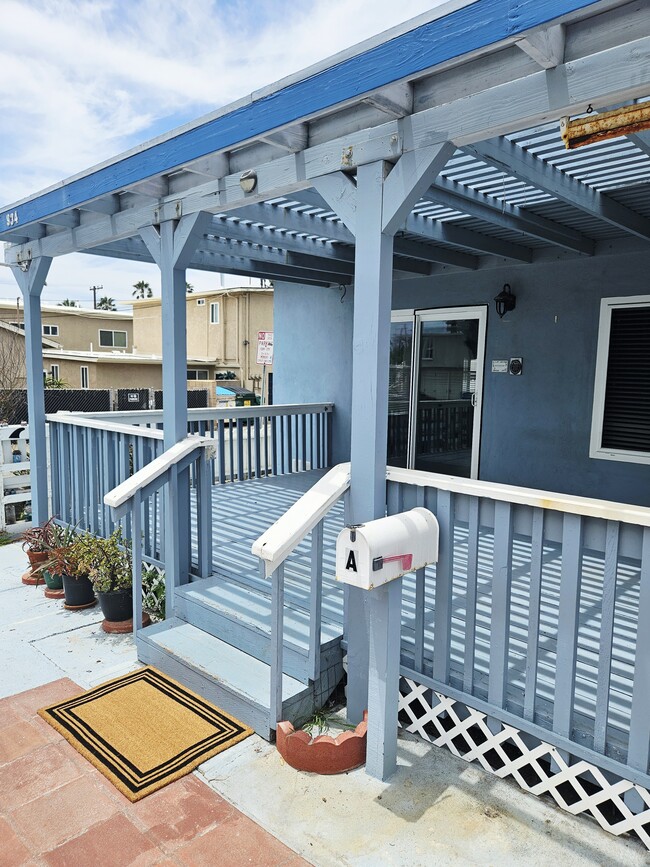 Hear the waves & feel the ocean breeze from your own large private deck. - 934 S Myers St