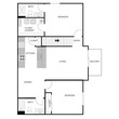 2 Bed 2 Bath Split - Upper