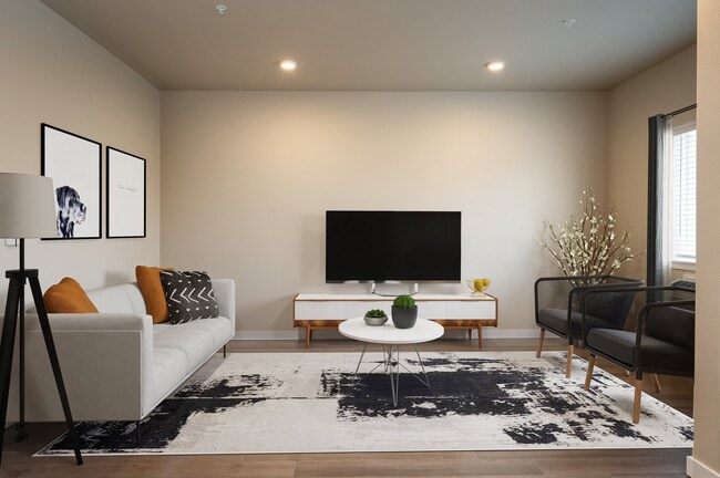 Autumn Woods | Two-Bedroom Living Room - Autumn Woods