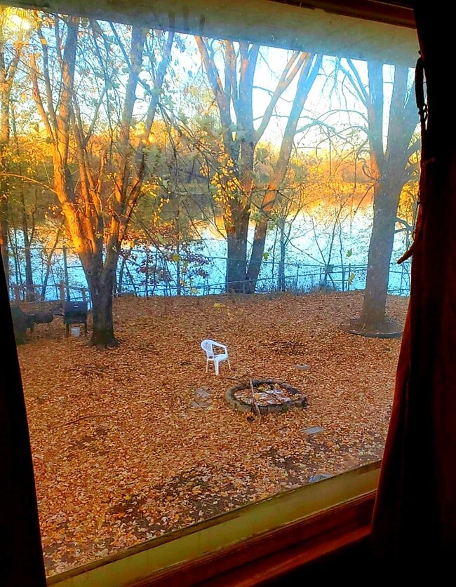 The actual view from the living room window - 621 51st Ave NE
