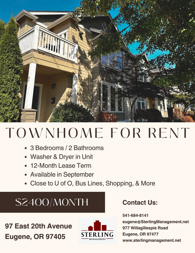 Foto del edificio - (MUS) Large 3 Bed/2 Bath Town Home