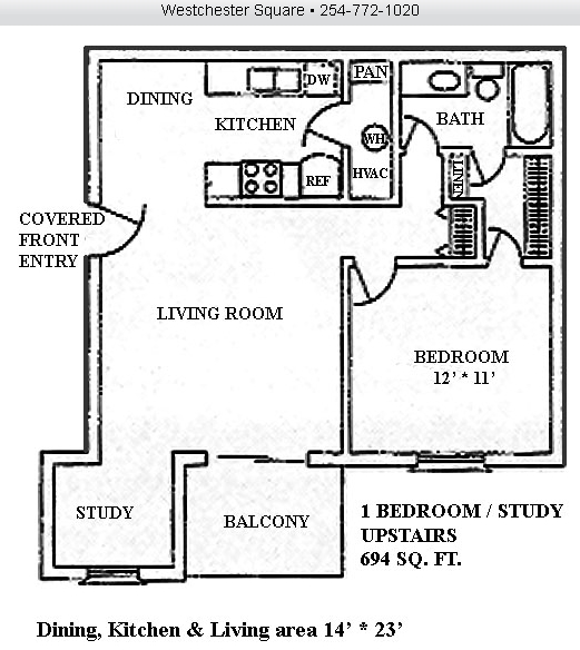 1BR/1BA - Westchester Square Apartments