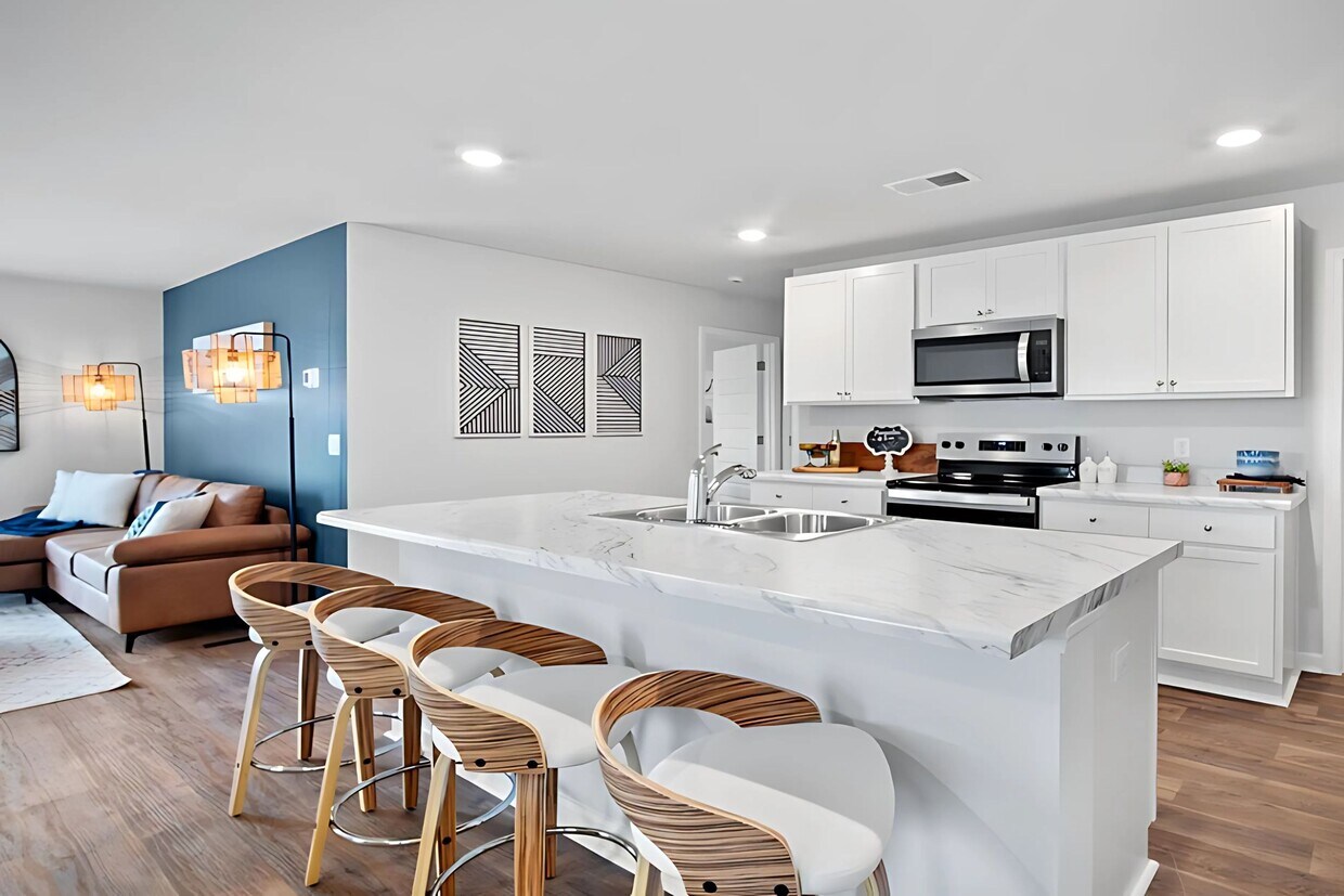Waterside at Rice Hope, una comunidad de ARK Homes - Savannah, GA - Kitchen-Denmark - Waterside at Rice Hope