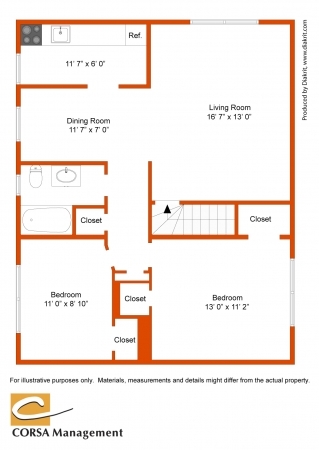 2BR/1BA - 60 Washington Street Apartments