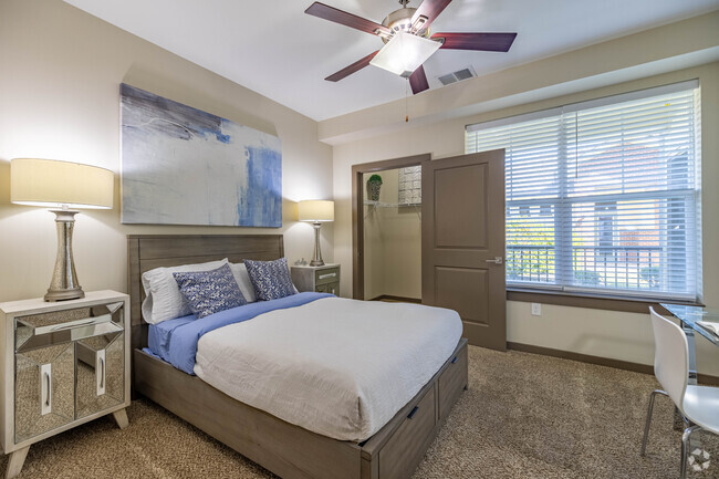 2BR, 2BA - 1016SF - Bedroom - Austin Park Apartments