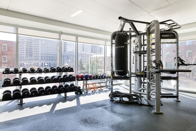 Fitness Center - FOUND Study College Hill Apartments