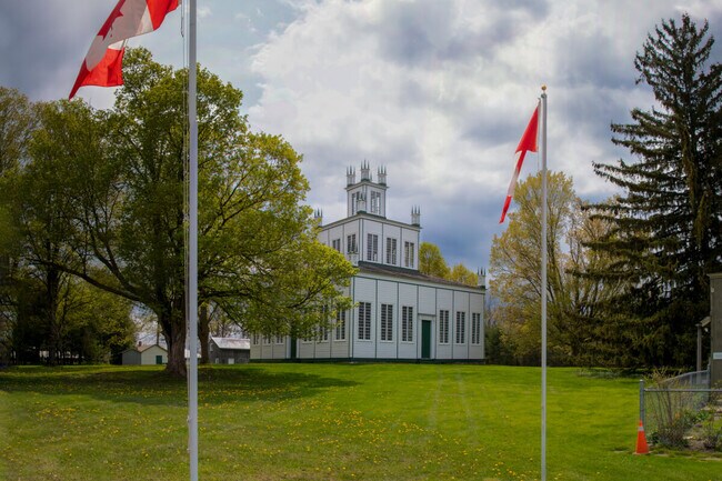 The Sharon Temple is a famous historical site in East Gwillimbury.