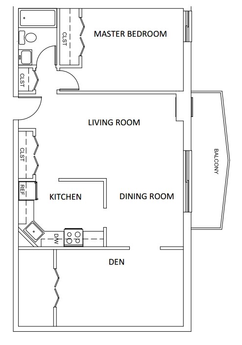 Churchill Towers – Prescott w/Den -Call for availabilty