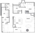 2 Bed/2 Bath-2D-3