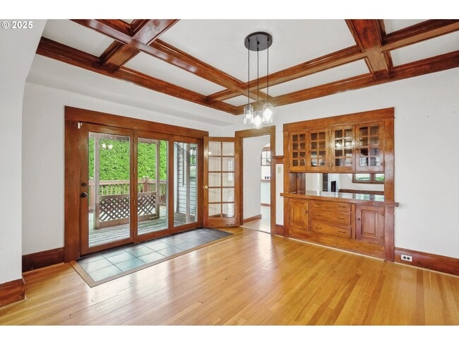 Dining Room and direct access to Porch - 8921 SE Washington St