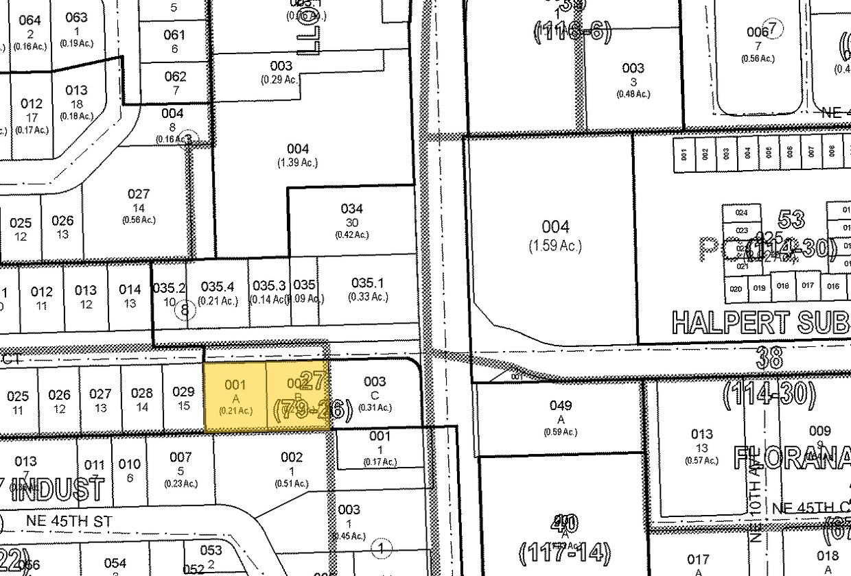 Plat Map - 780-790 NE 46th Ct