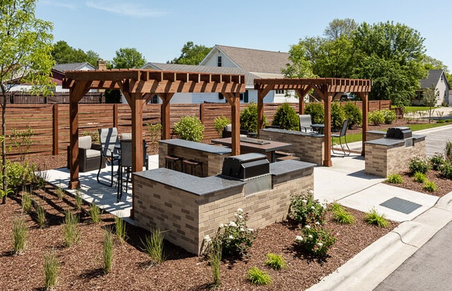 Grill/Social Area - Luxe Apartments