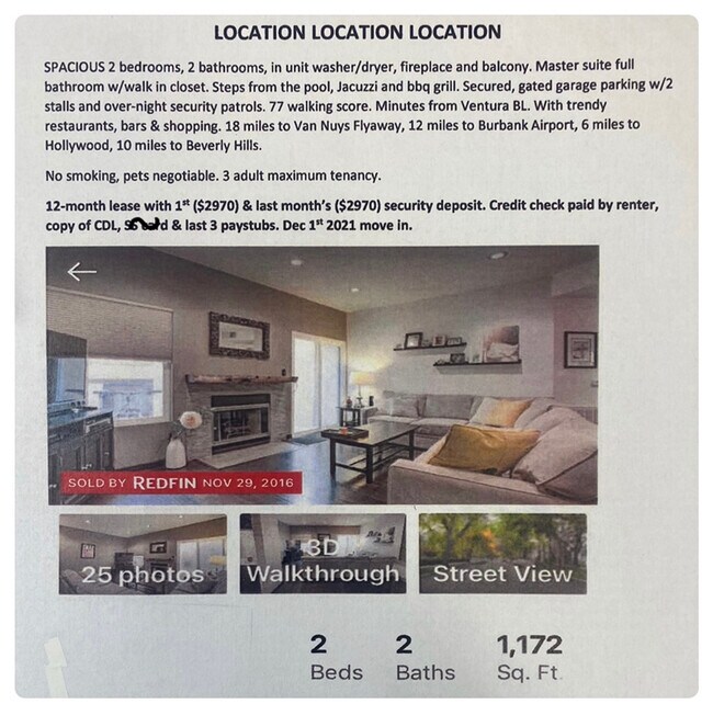 5420 Sylmar Ave Unit 102, Sherman Oaks, CA 91401 Condo for Rent in