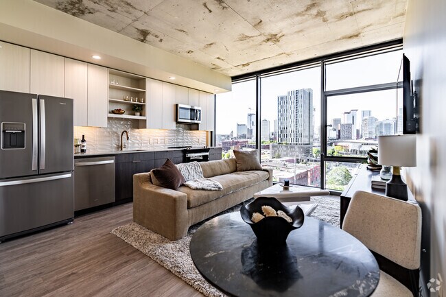 1BR, 1BA - 791SF - Cocina - Prima at Paseo South Gulch